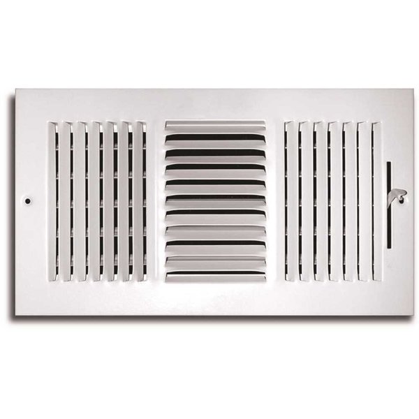 Tru Aire 14 in. x 8 in. 3-Way Wall/Ceiling Register 103M 14X08